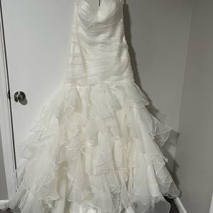 A brand new wedding dress never worn